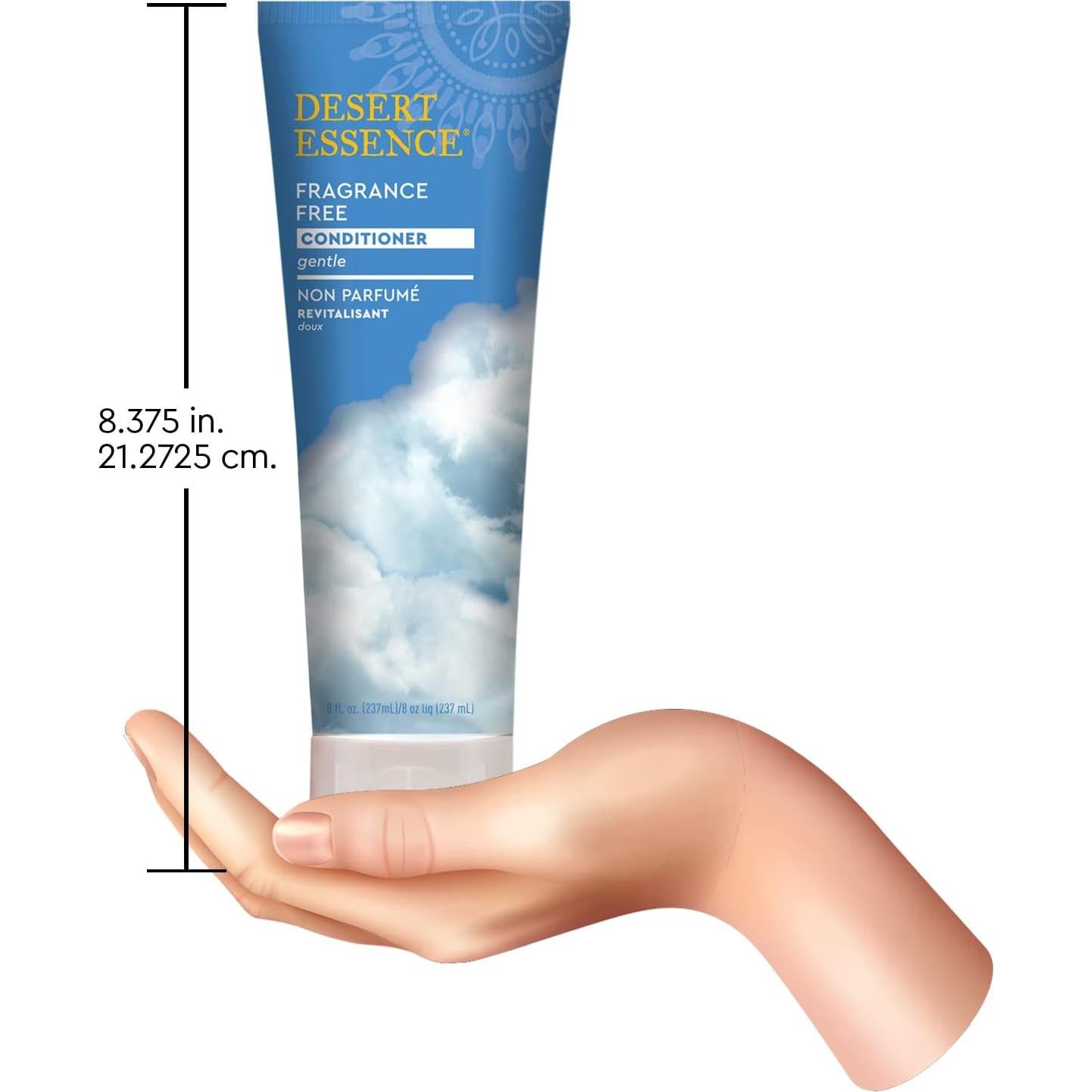 Acondicionador Sin Fragancia Desert Essence 236 ml - Suave y Natural