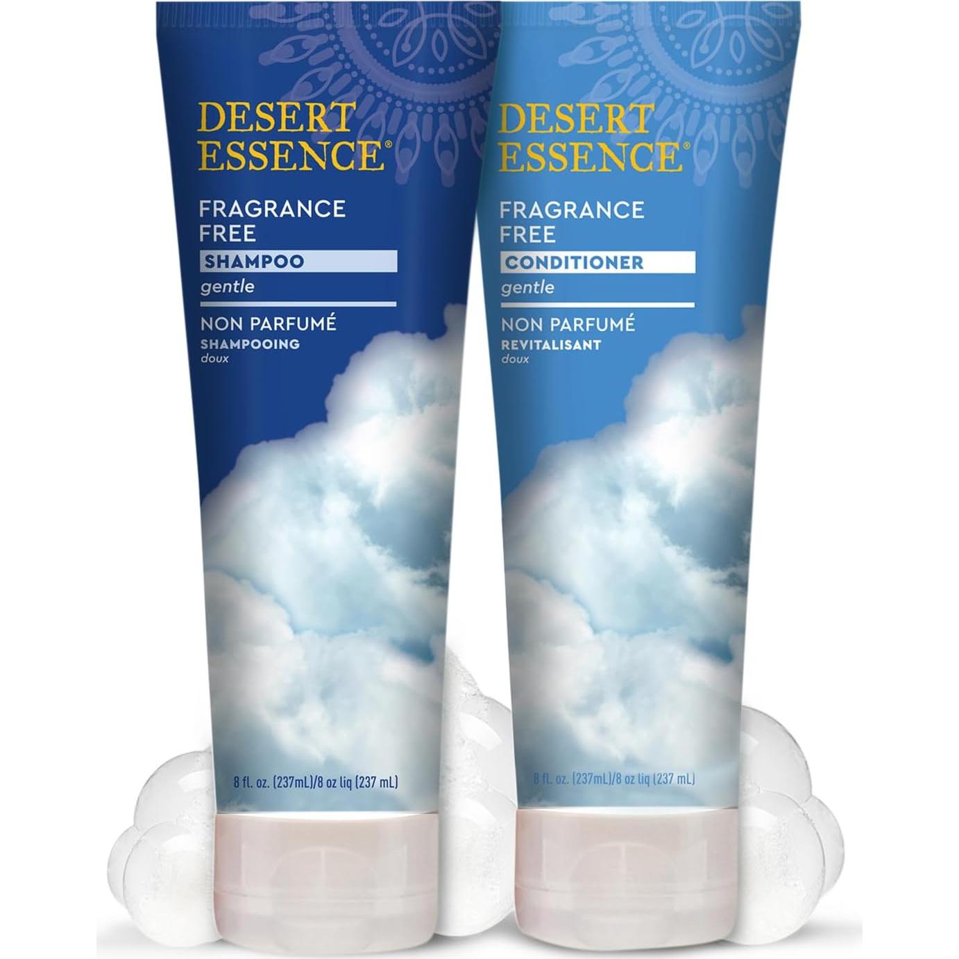 Acondicionador Sin Fragancia Desert Essence 236 ml - Suave y Natural