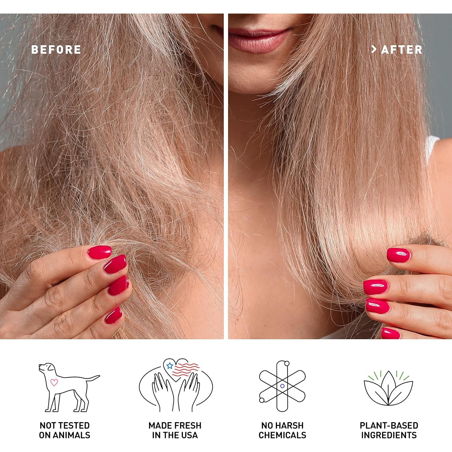 Acondicionador para Cabello Grueso Just Natural 450g - Hidratante