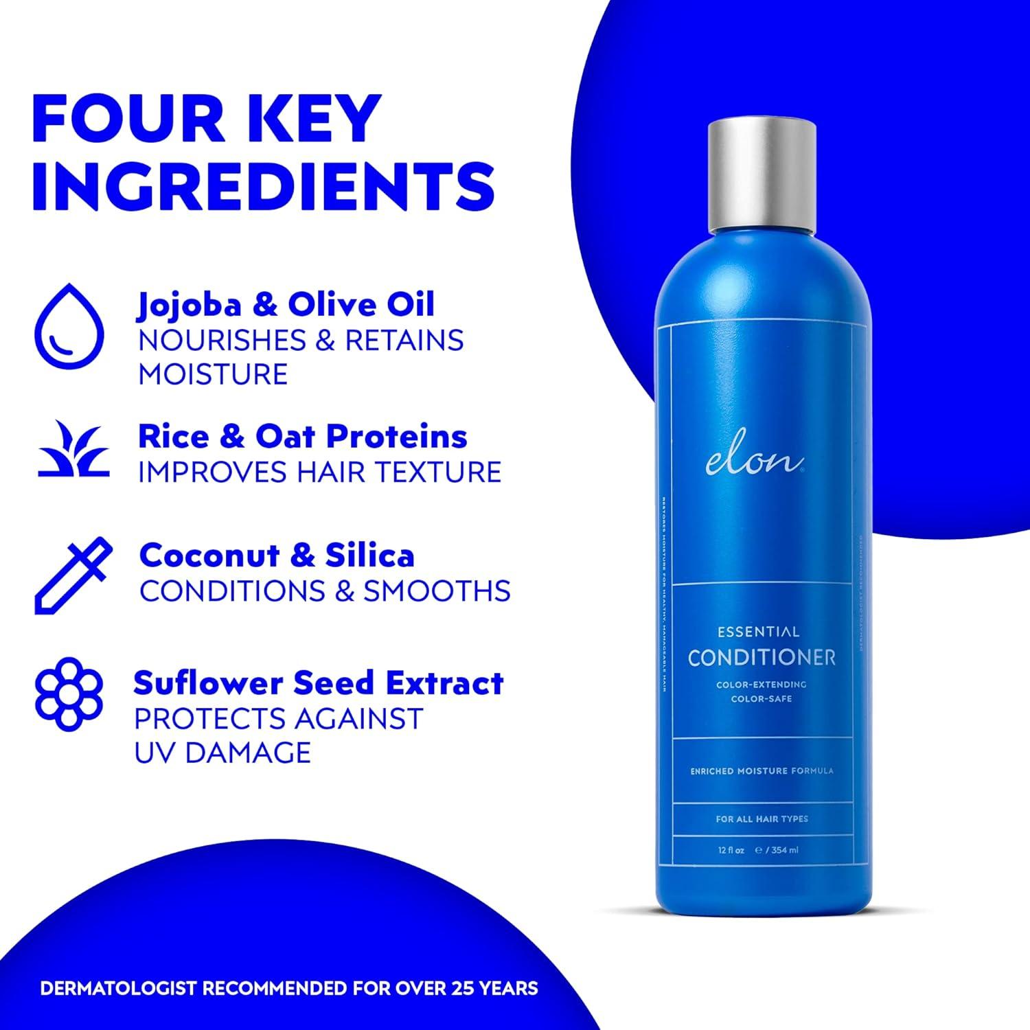 Acondicionador Hidratante Elon para Mujeres 340 g - Sin Sulfatos