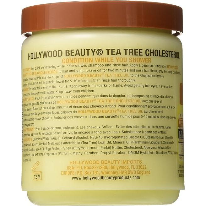 Crema Acondicionadora Profunda Cholesterol Hollywood 567g