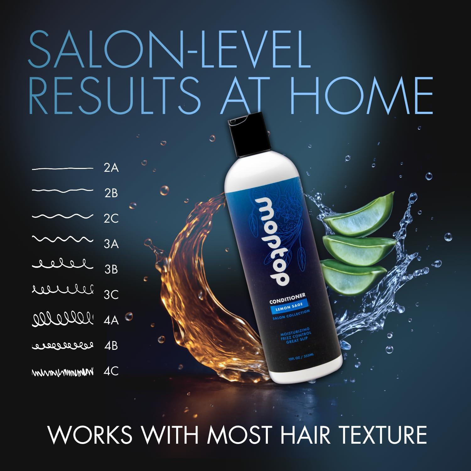 Acondicionador Diario MopTop 946 ml - Hidratante Capilar Sin Sulfatos