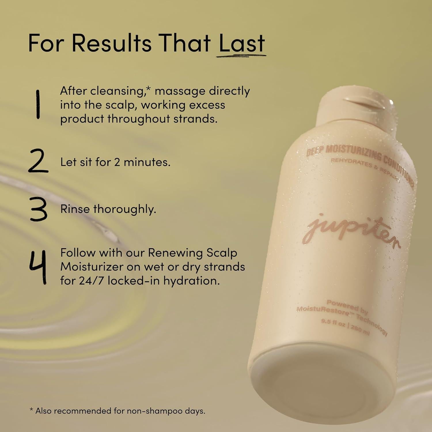 Acondicionador Hidratante Profundo Jupiter 312g - Todo Tipo de Cabello