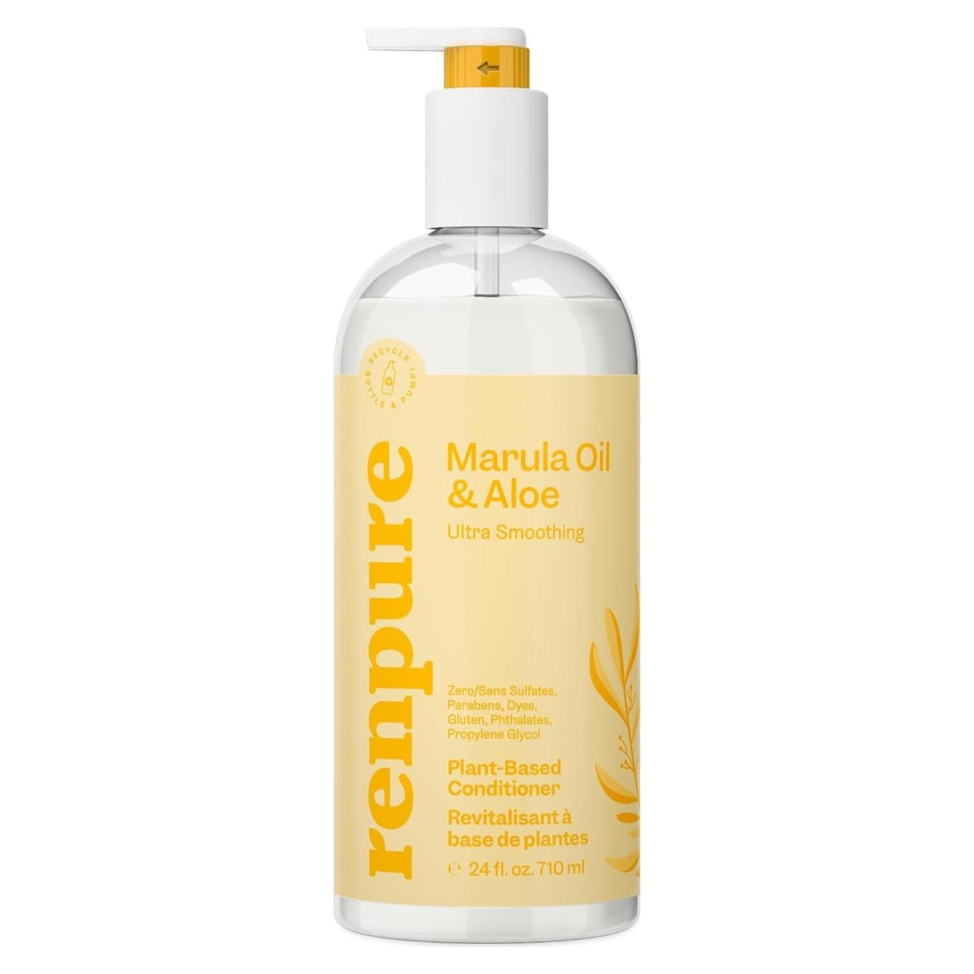 Acondicionador Ultra Suavizante Renpure 710 ml - Aceite de Marula y Aloe