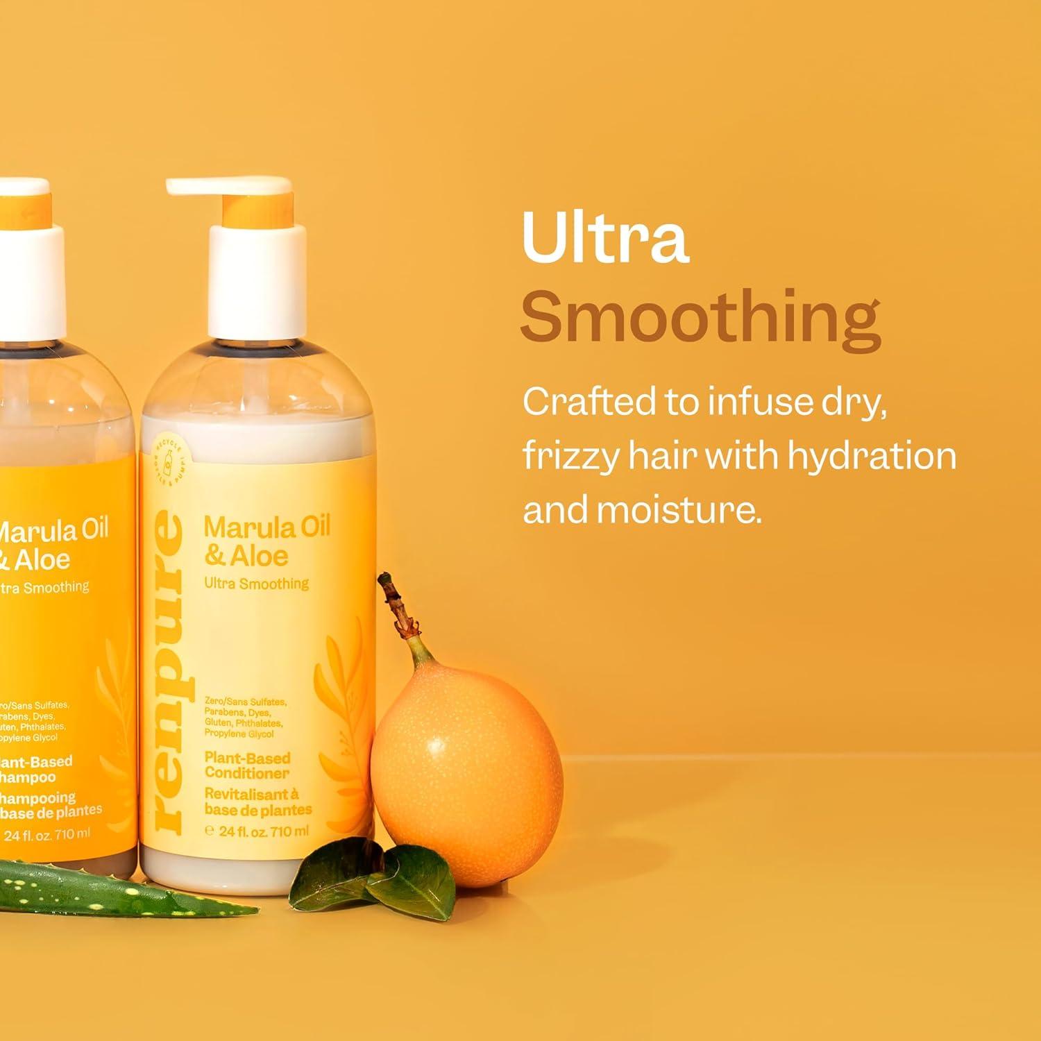 Acondicionador Ultra Suavizante Renpure 710 ml - Aceite de Marula y Aloe