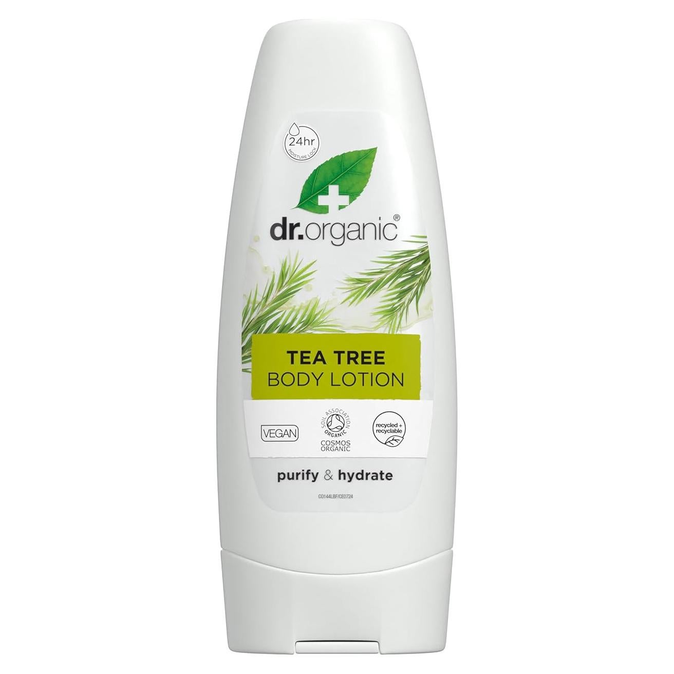 Loción para Piel Seca Organic Doctor Árbol de Té 200 ml