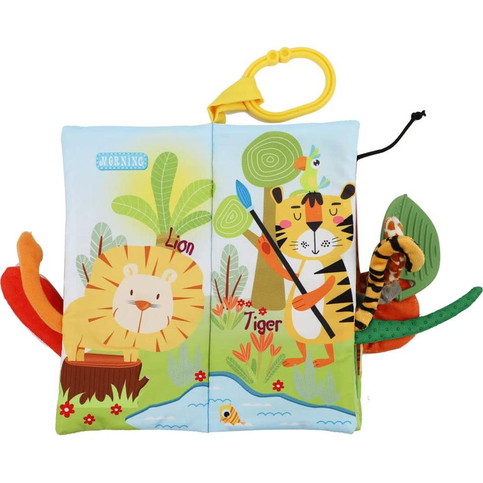 Libro de Granja para Bebés Bebe Mondo 2PCS Juguetes de Mordedor