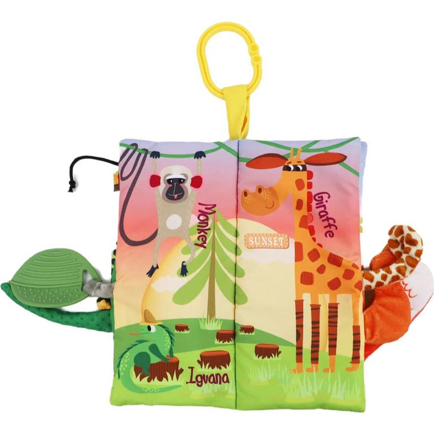 Libro de Granja para Bebés Bebe Mondo 2PCS Juguetes de Mordedor