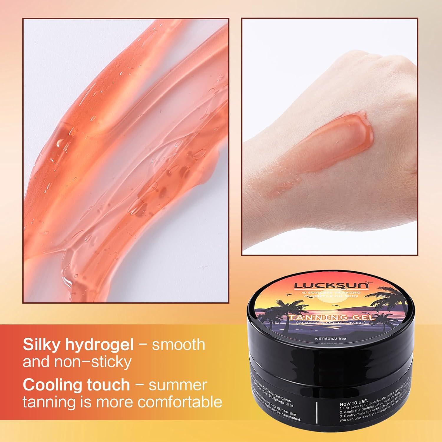 Gel Bronceador Hidratante Facekaot 132g para Camas y Sol