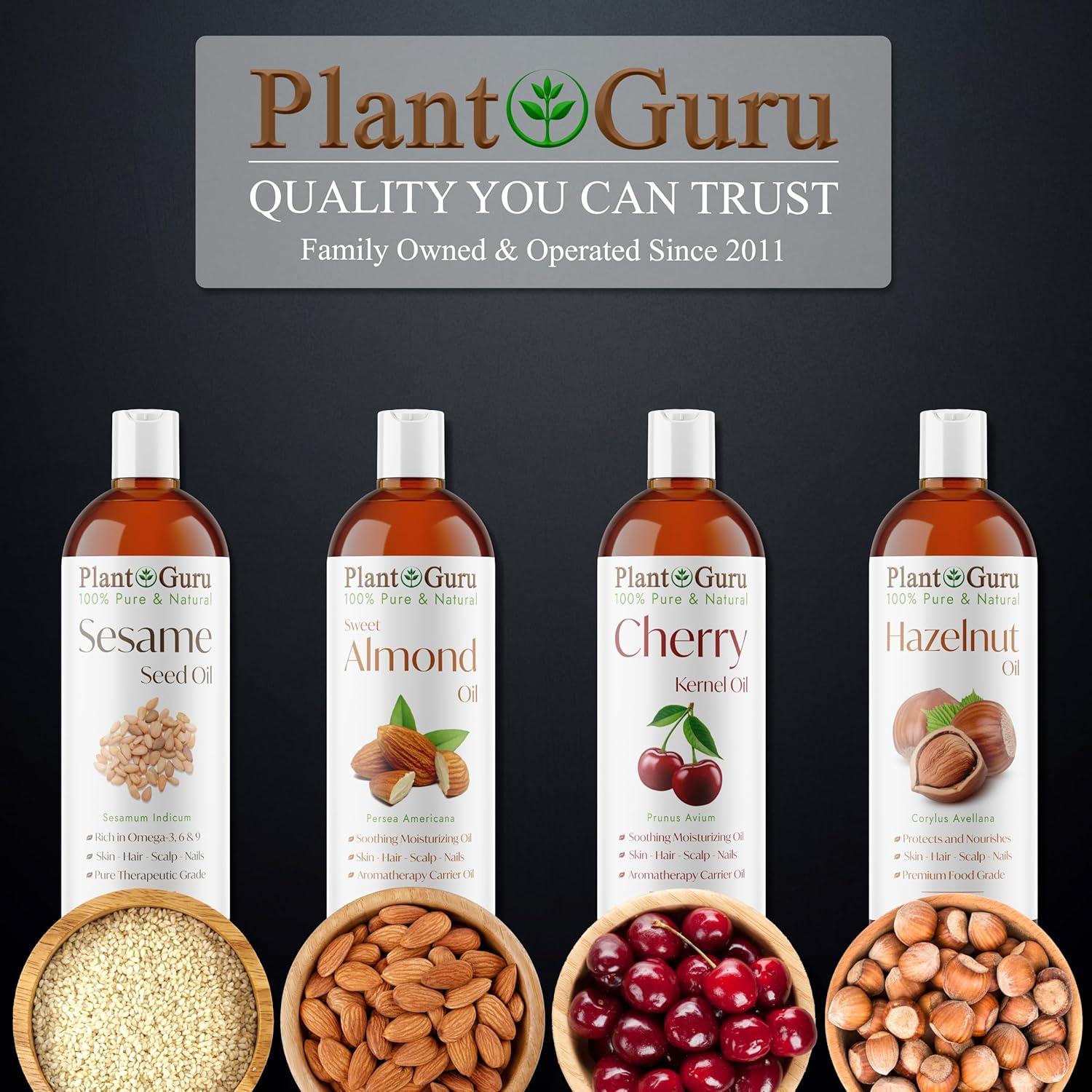 Aceite de Almendra Dulce 60 ml Plant Guru 100% Puro Natural