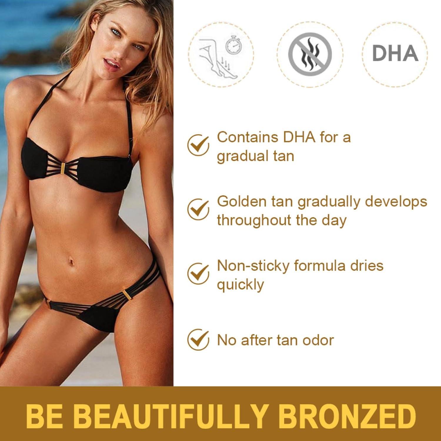 Crema Autobronceadora ONMYLOVIN 80ml Fórmula Natural Sin Rayas