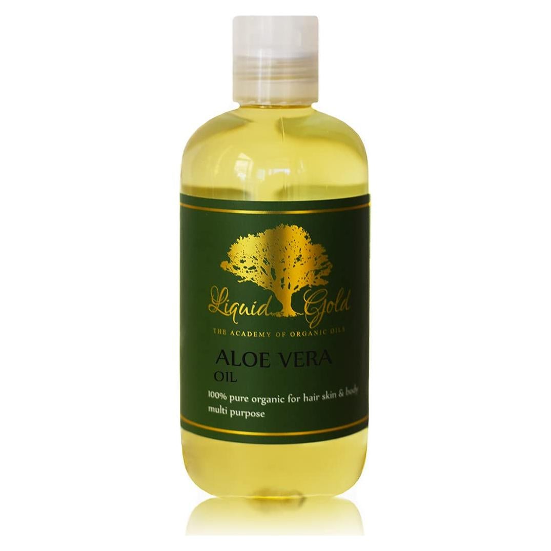 Aceite de Aloe Vera Orgánico Liquid Gold Inc 236.6 ml Hidratante