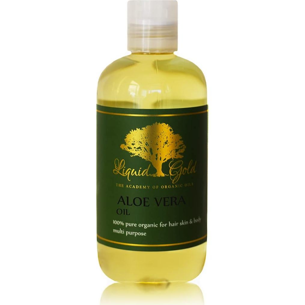 Aceite de Aloe Vera Orgánico Liquid Gold Inc 236.6 ml Hidratante
