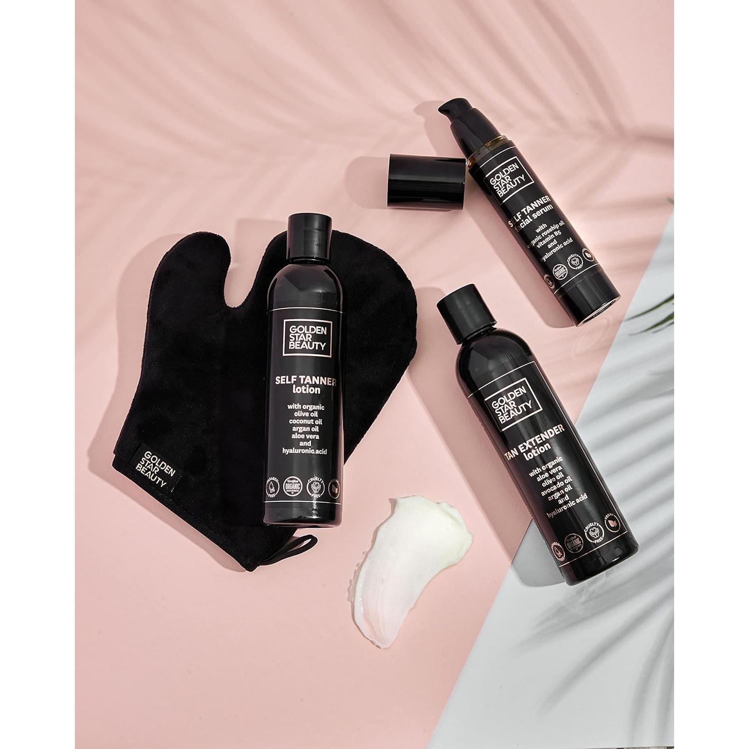 Loción Bronceadora Orgánica Lujosa - Sin Sol - 390g