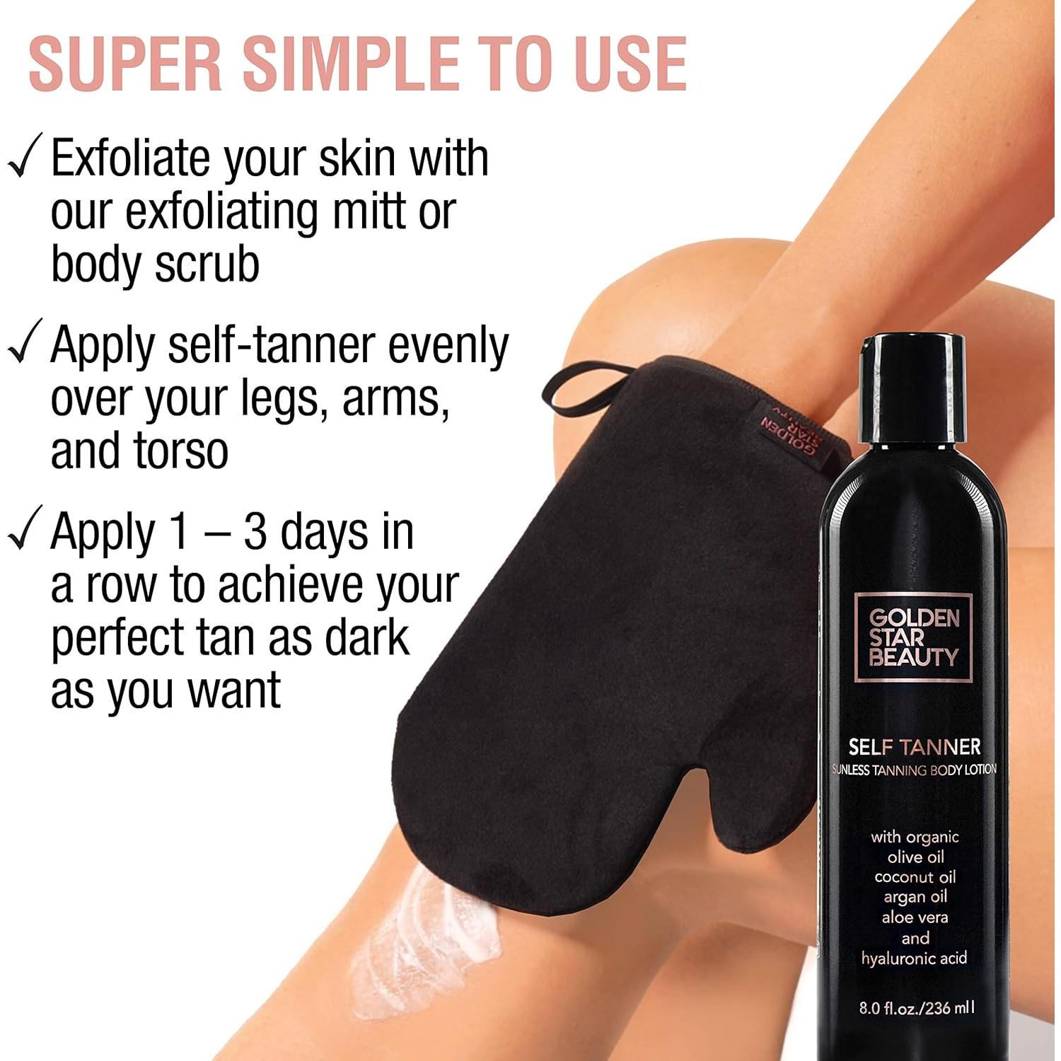 Loción Bronceadora Orgánica Lujosa - Sin Sol - 390g