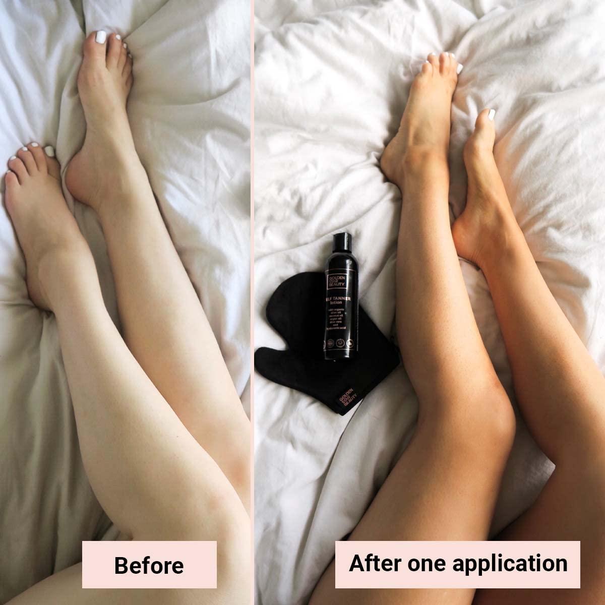 Loción Bronceadora Orgánica Lujosa - Sin Sol - 390g