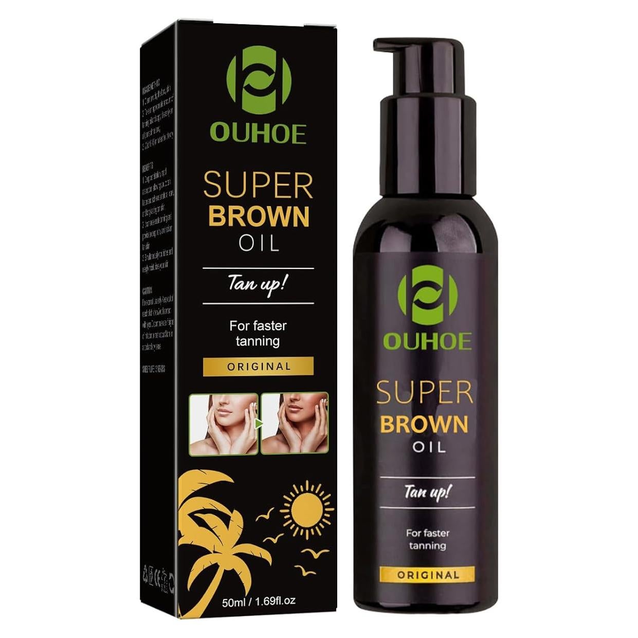 AMALIA Aceite Bronceador Hidratante 49.9 ml - Rápida Absorción