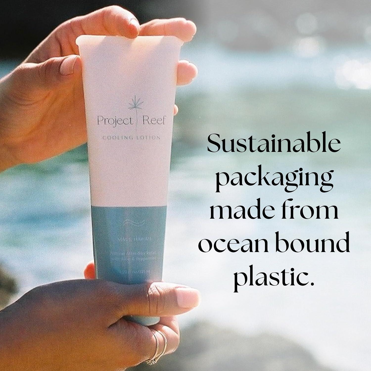 Loción Refrescante After Sun Project Reef 68g - Aloe Vera y Menta