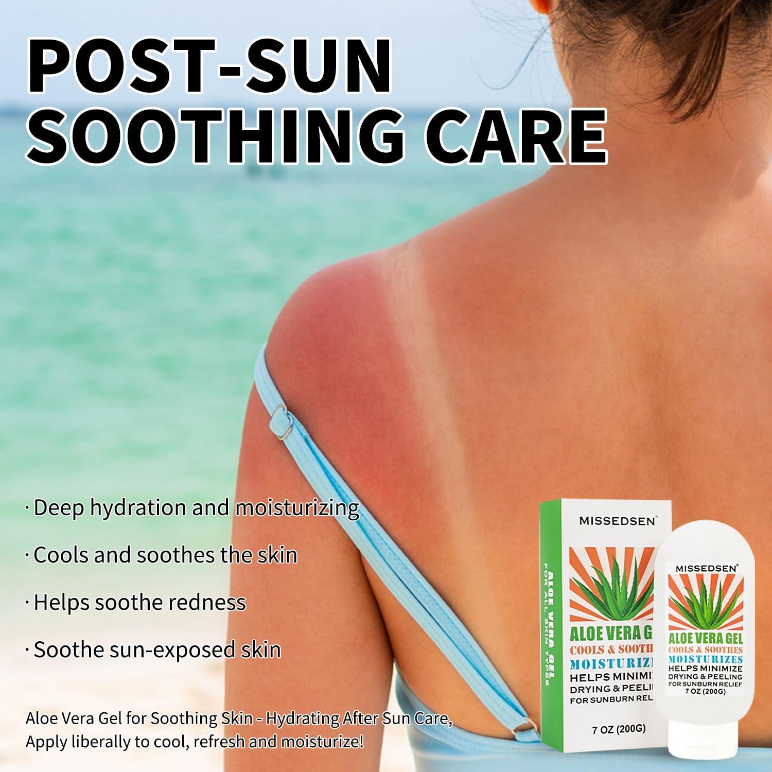 Gel de Aloe Vera Orgánico MISSEDSEN 198 g Hidratante Facial