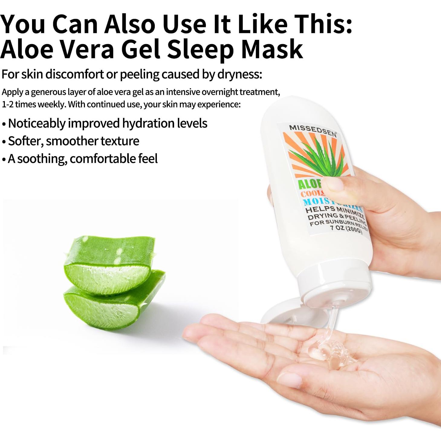 Gel de Aloe Vera Orgánico MISSEDSEN 198 g Hidratante Facial