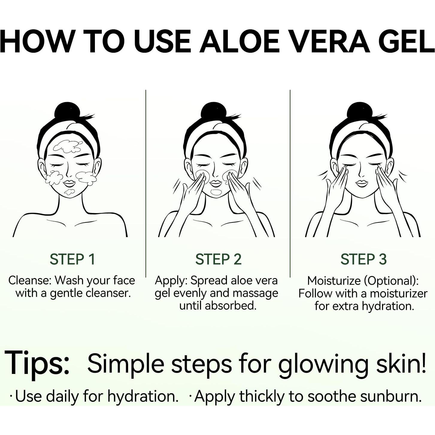 Gel de Aloe Vera Orgánico MISSEDSEN 198 g Hidratante Facial