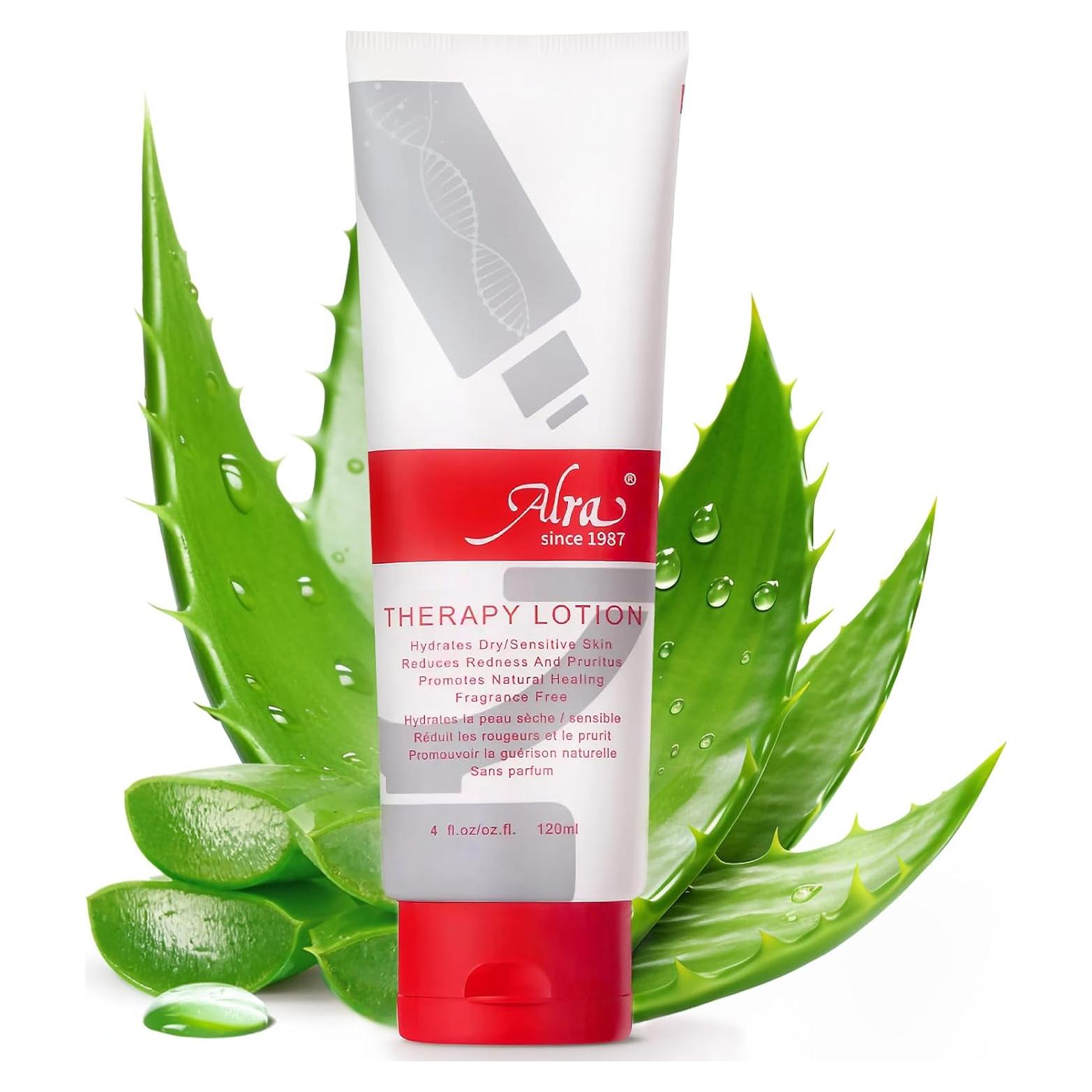 Crema Hidratante Alra con Aloe Vera 113 g - Piel Seca y Picazón
