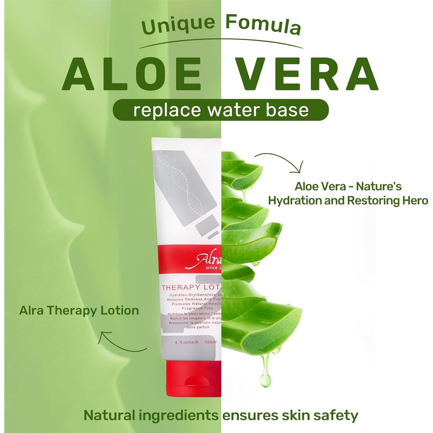 Crema Hidratante Alra con Aloe Vera 113 g - Piel Seca y Picazón