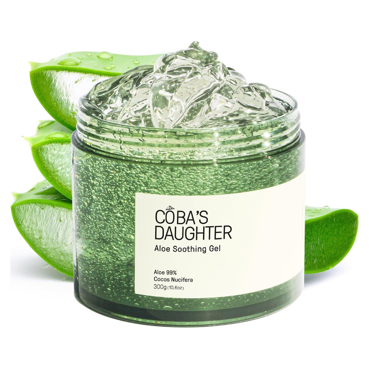 Gel de Aloe Vera Orgánico Hija de CoBa 300g - Alivio Quemaduras Solares