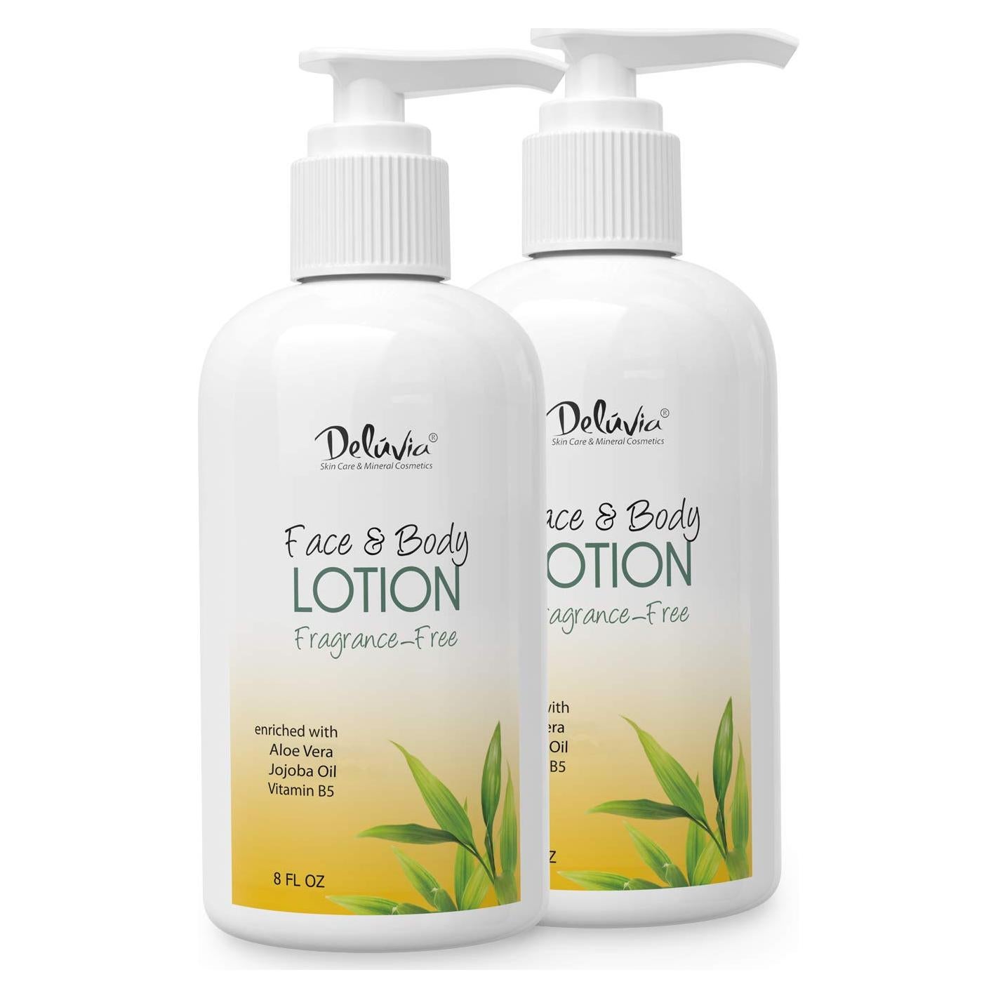 Loción Hidratante Deluvia 236 ml x2, Aloe Vera y Karité
