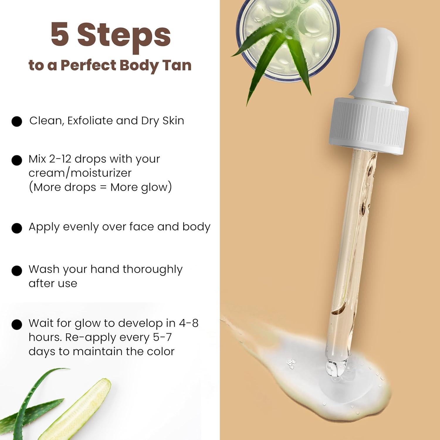 Gotas de Bronceado Autonivelante Team Tan - Claro 91g