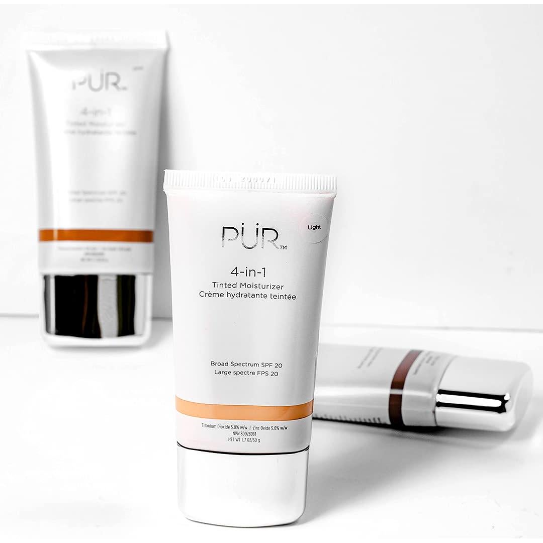 Hidratante Facial Tinte 4-en-1 PÚR Belleza SPF 20 48.5g