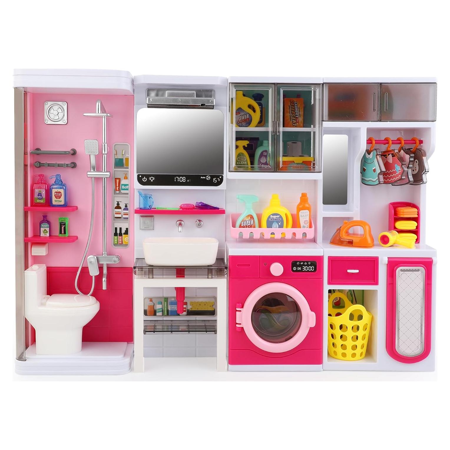 Juego de Baño de Muñeca 4 en 1 Liberty Imports
