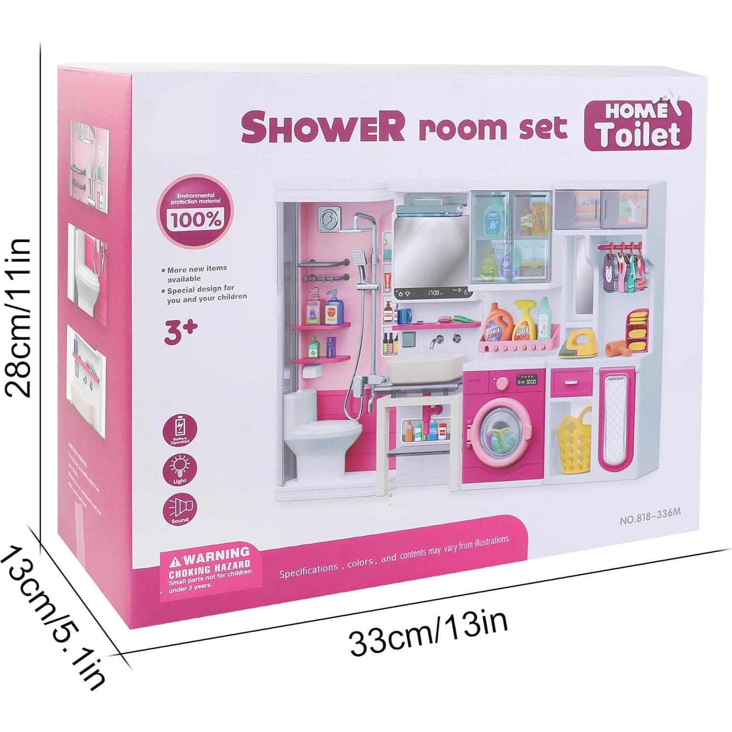 Juego de Baño de Muñeca 4 en 1 Liberty Imports