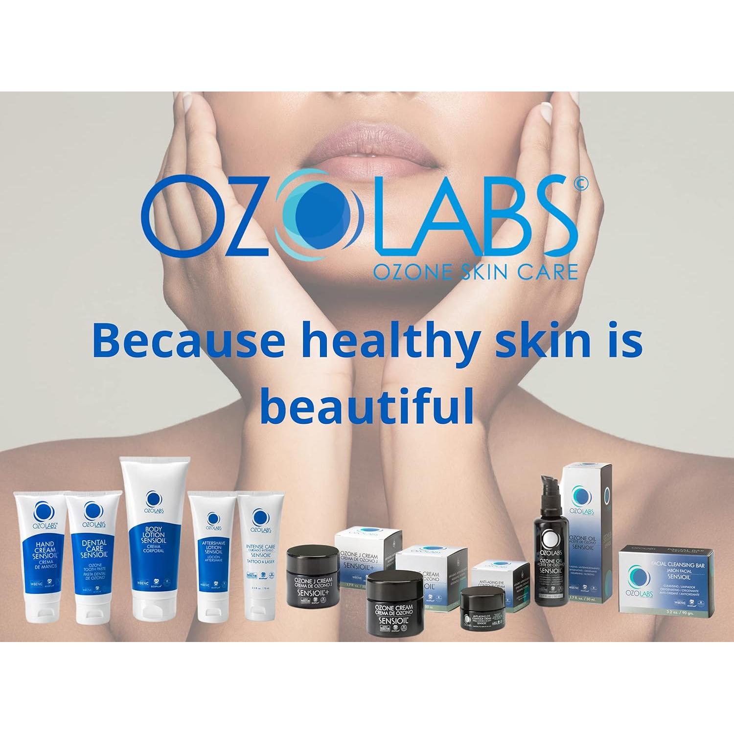 Leche Corporal OZOLABS con Aceite de Oliva Ozonizado 198.5 ml