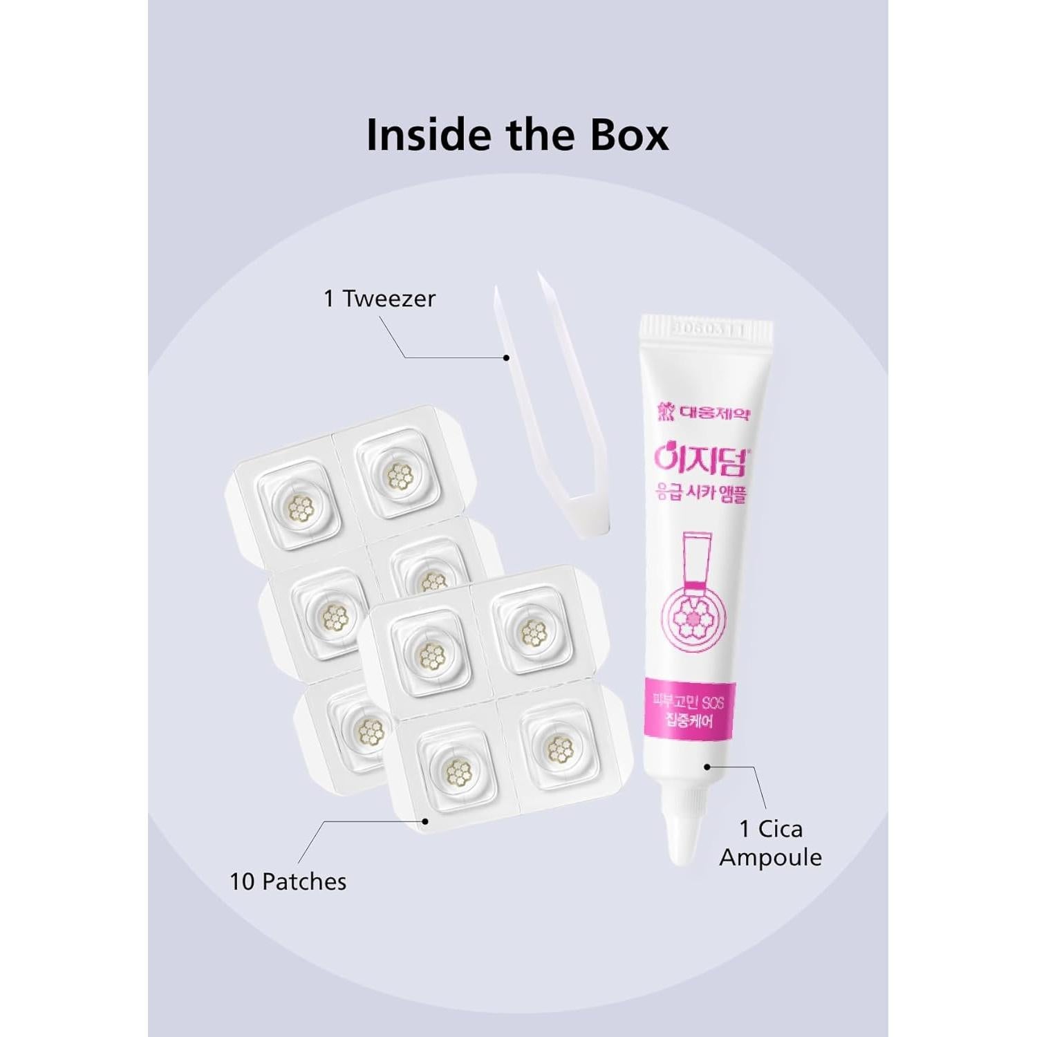 Parches Calmantes de Magnesio EasyDerm - 10 Parches Hidrocoloide