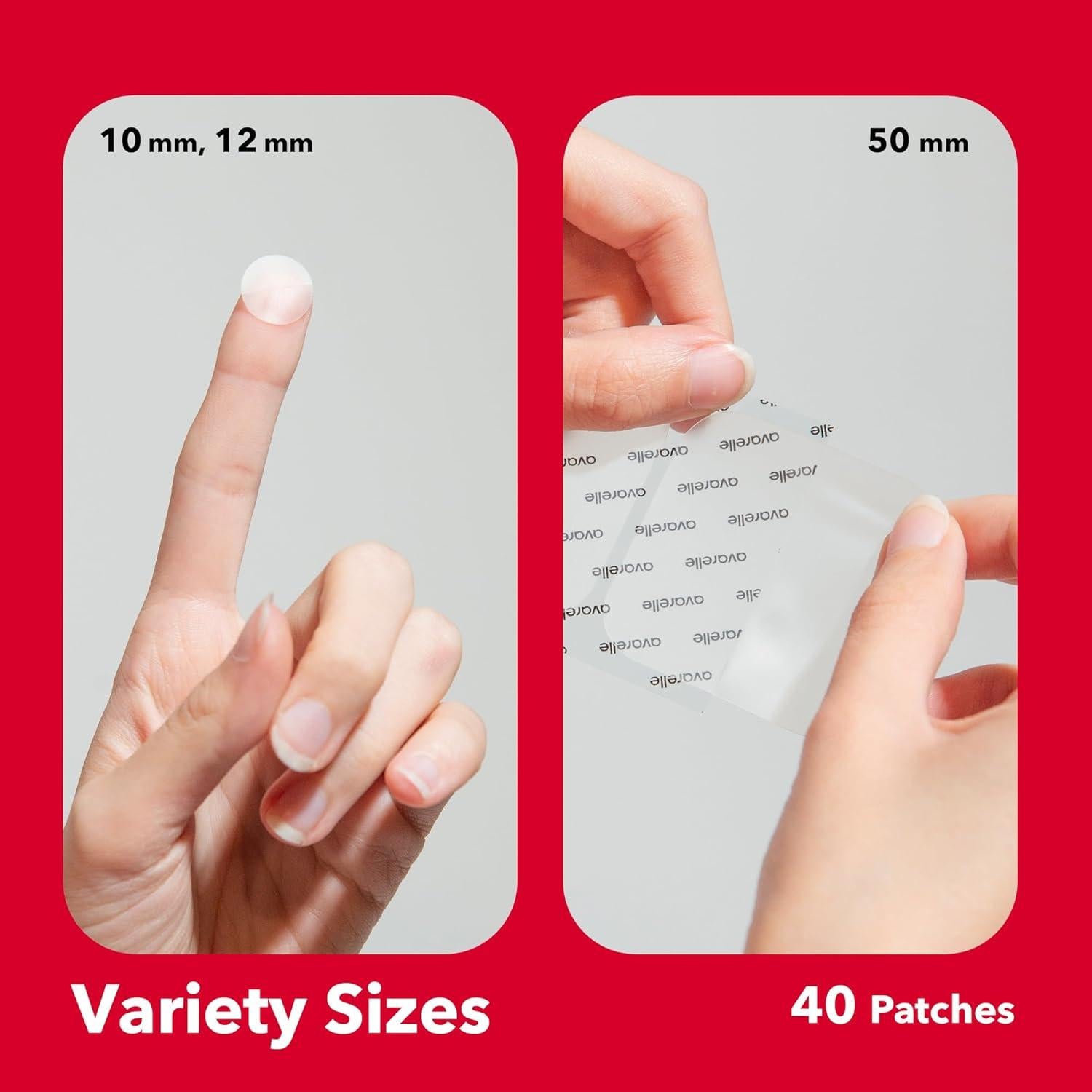 Parche Hidrocoloide para Acné Avarelle - 40 Unidades Vegano