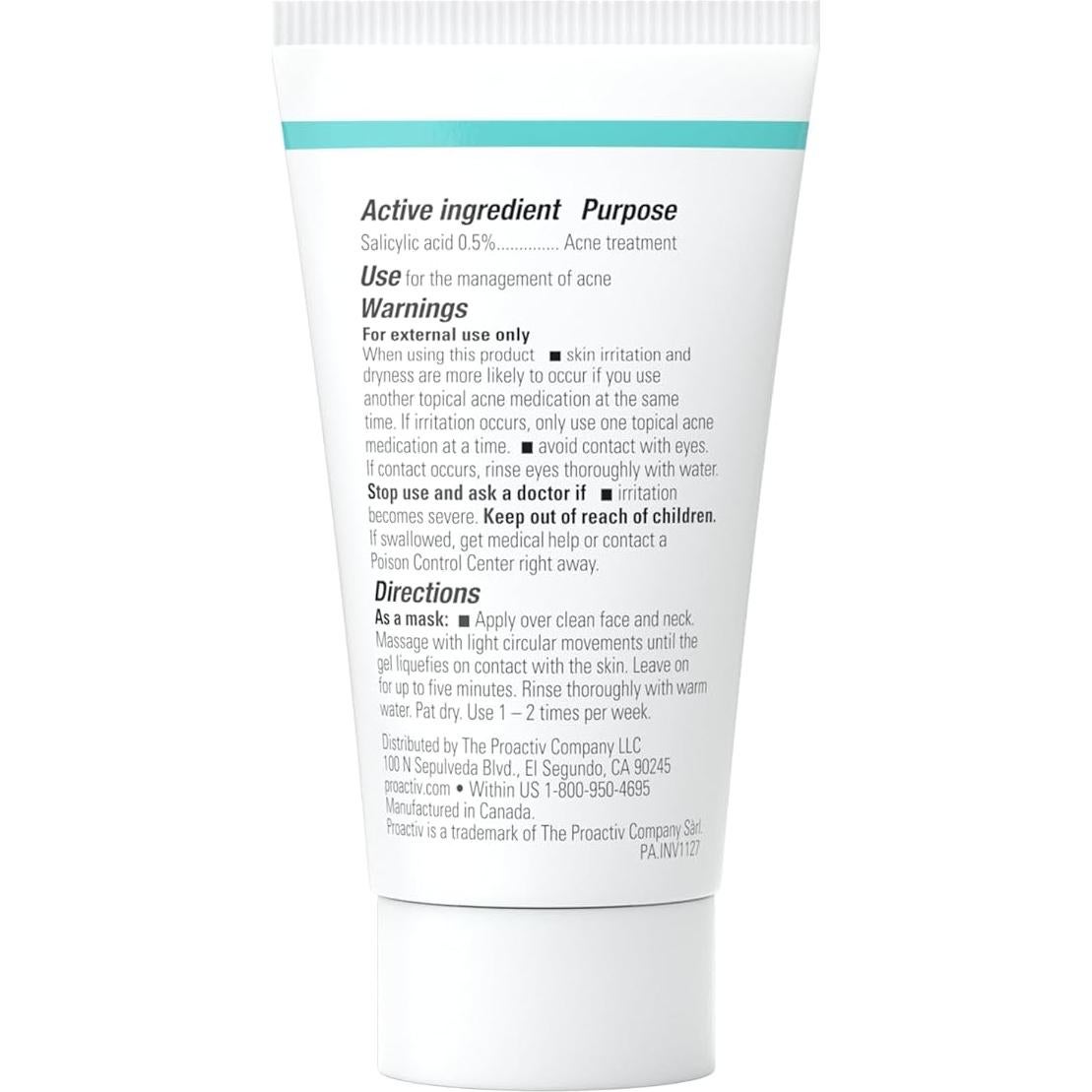 Gel disolvente de puntos negros Proactiv 29.57 ml - Ácido salicílico