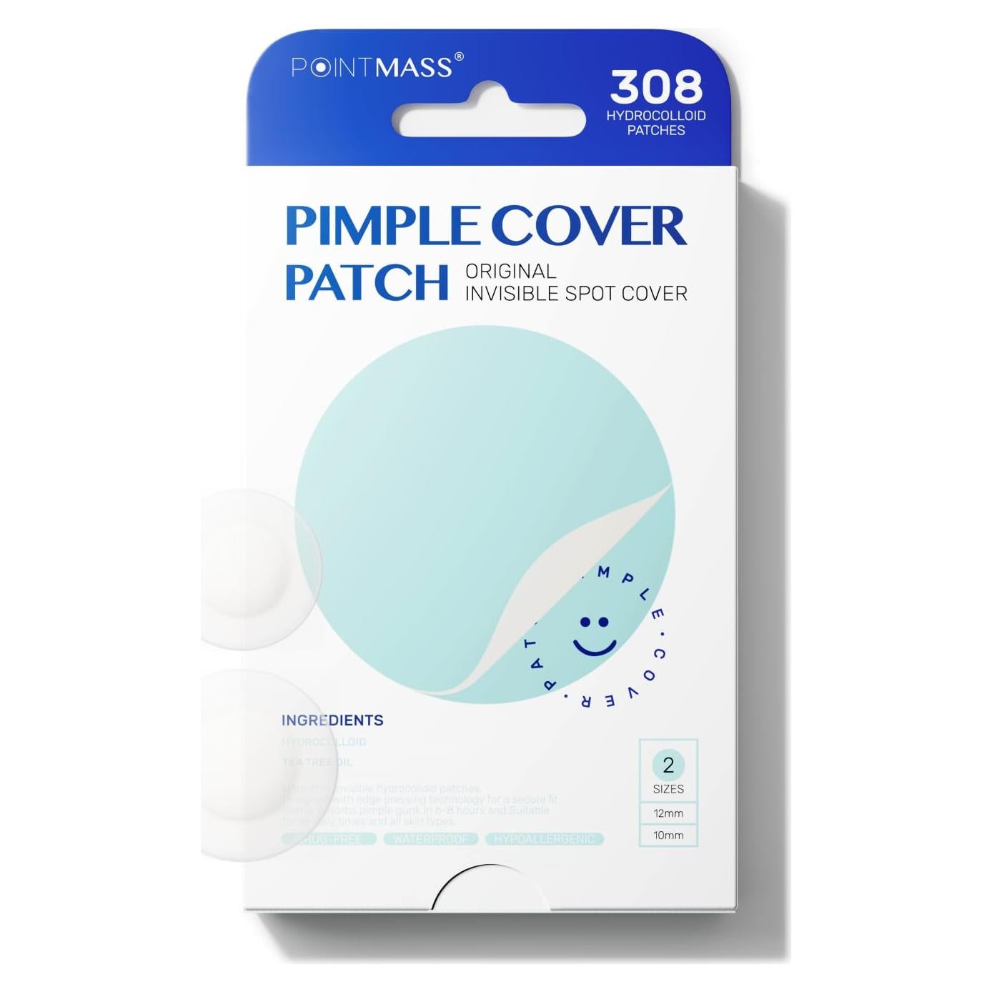 Parches Hidrocoloides Invisibles POINTMASS 308 Puntos 0.1mm