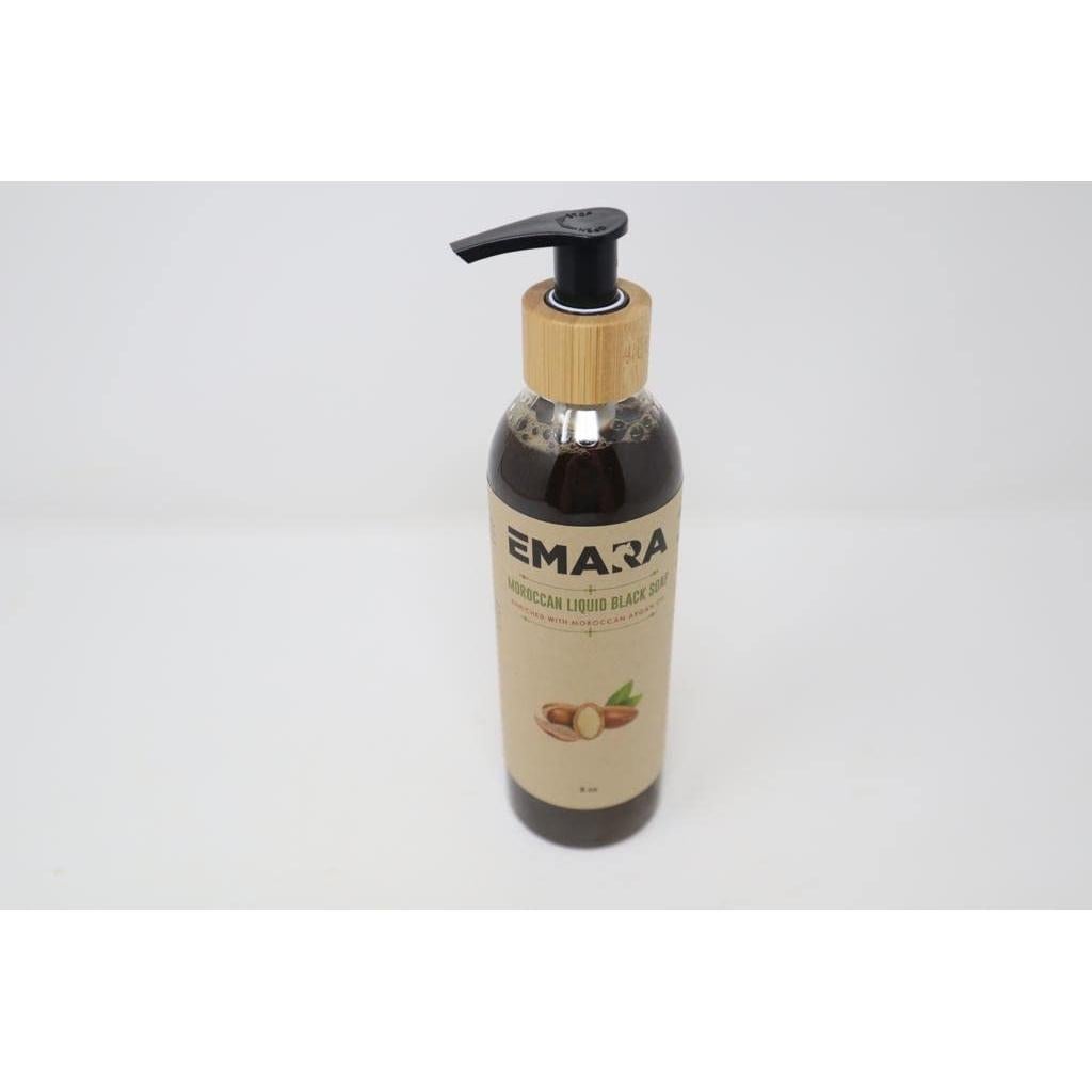 Jabón Negro Líquido Marroquí EMARA 100% Orgánico 500ml