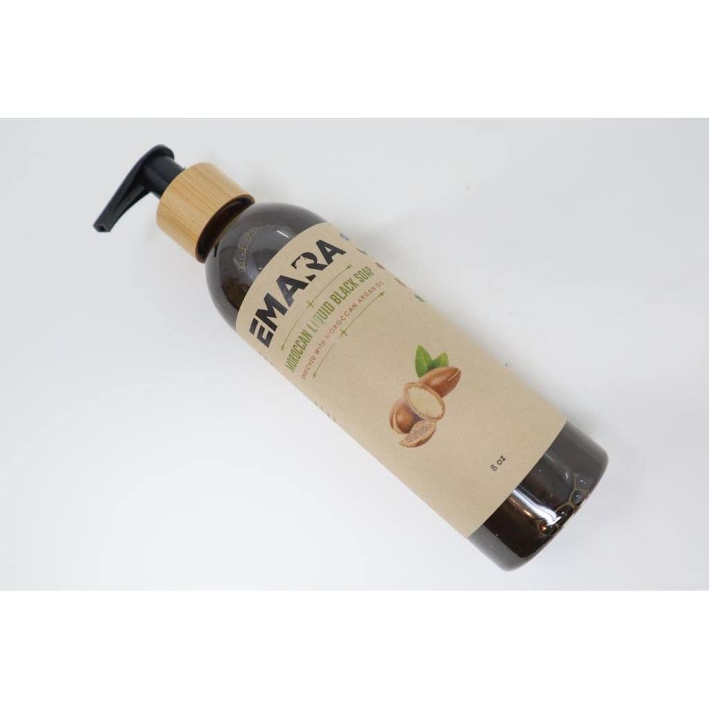 Jabón Negro Líquido Marroquí EMARA 100% Orgánico 500ml