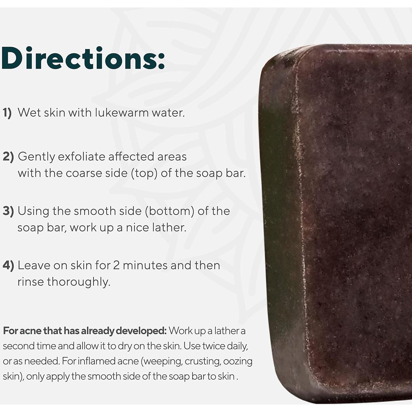 Jabón Natural para Acné Marie's Original con Arcilla y Avena 82g