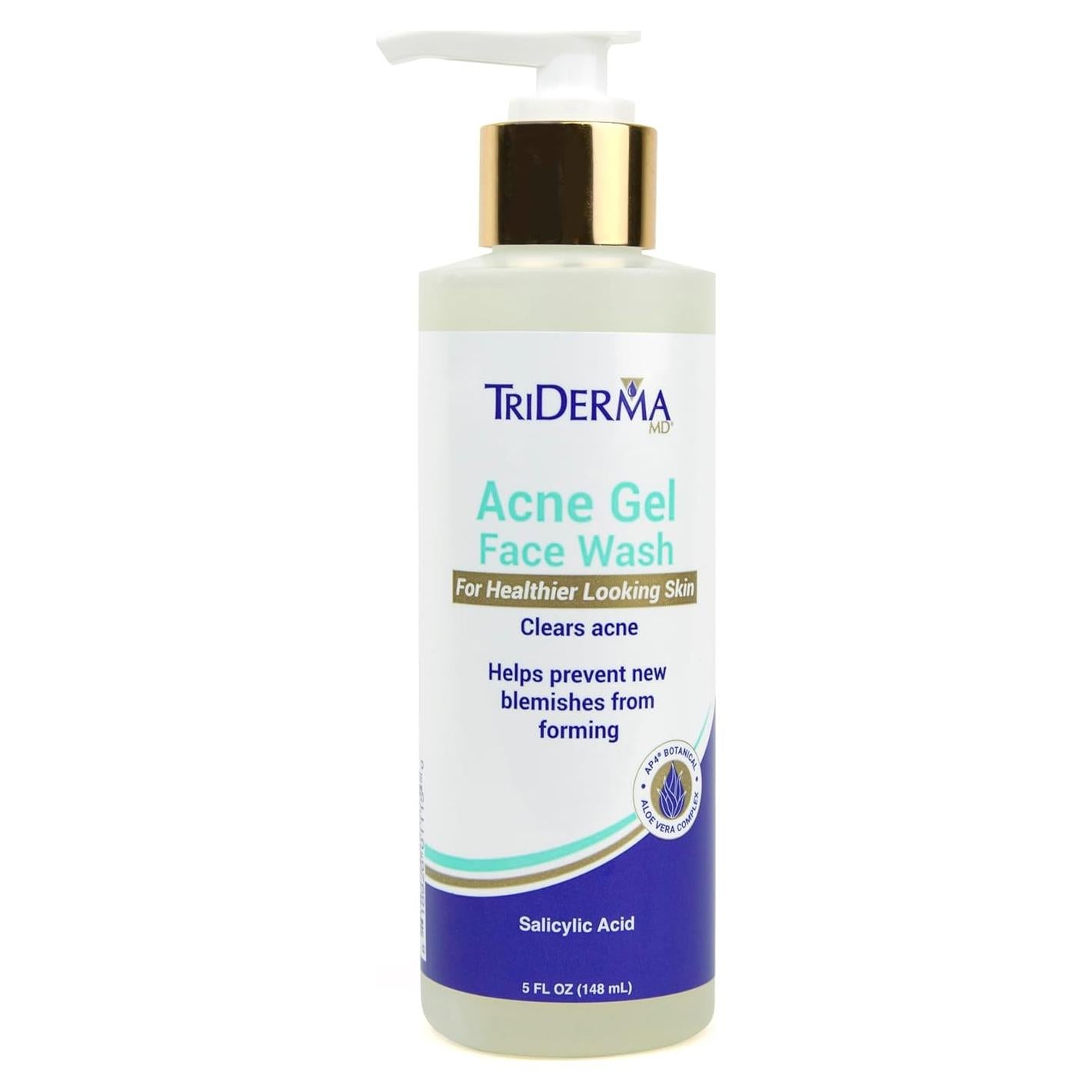 Gel Limpiador Facial TriDerma 2% Ácido Salicílico 236ml