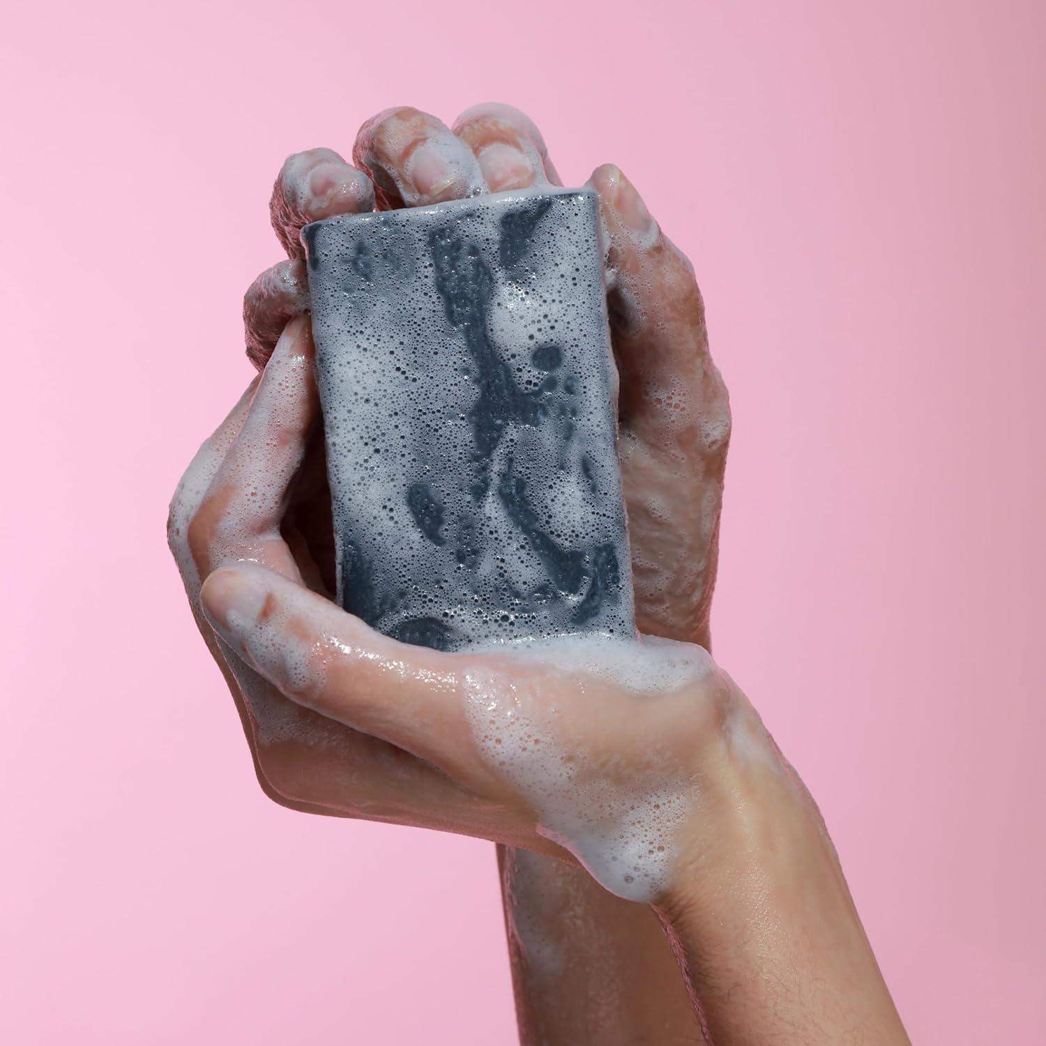 Jabón de Barra Negro Dr. Natural 142 g - Hidratante con Karité