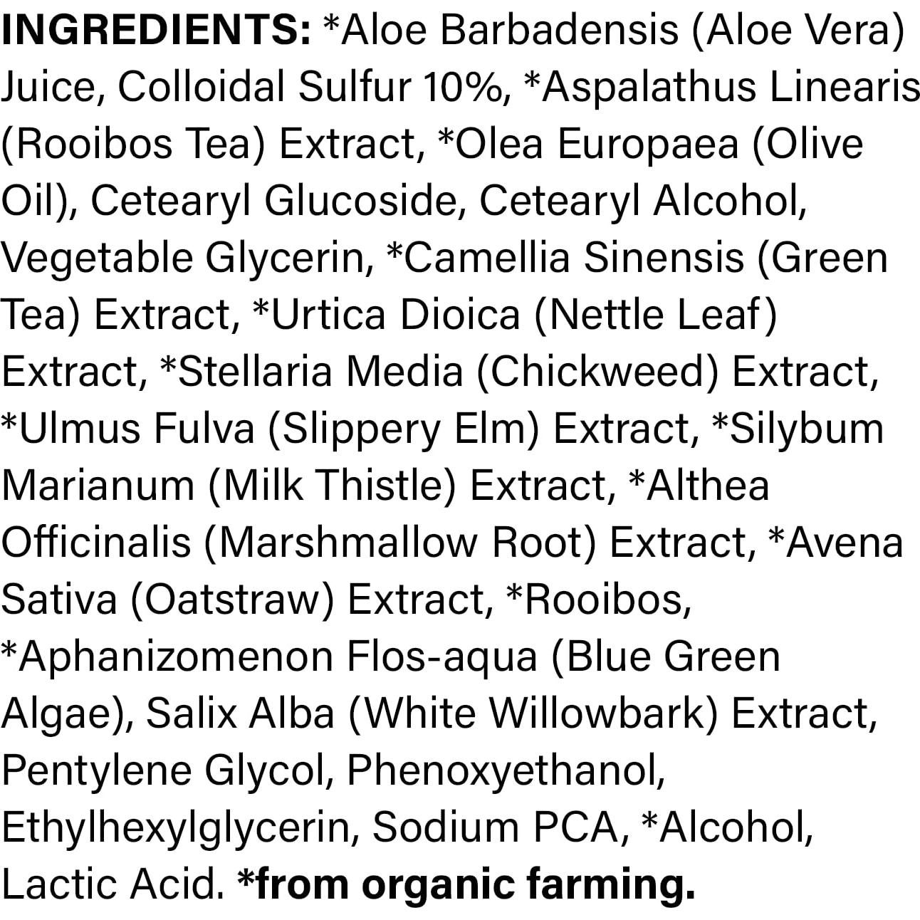 Crema de Azufre 10 Lotus Moon - Tratamiento Acné y Rosácea 50 ml