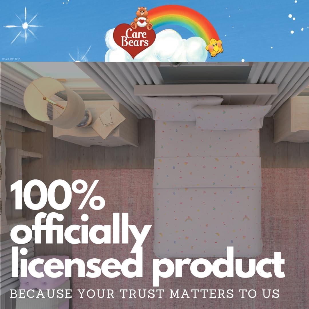 Juego de Sábanas Care Bears Franco 4 Piezas Microfibra