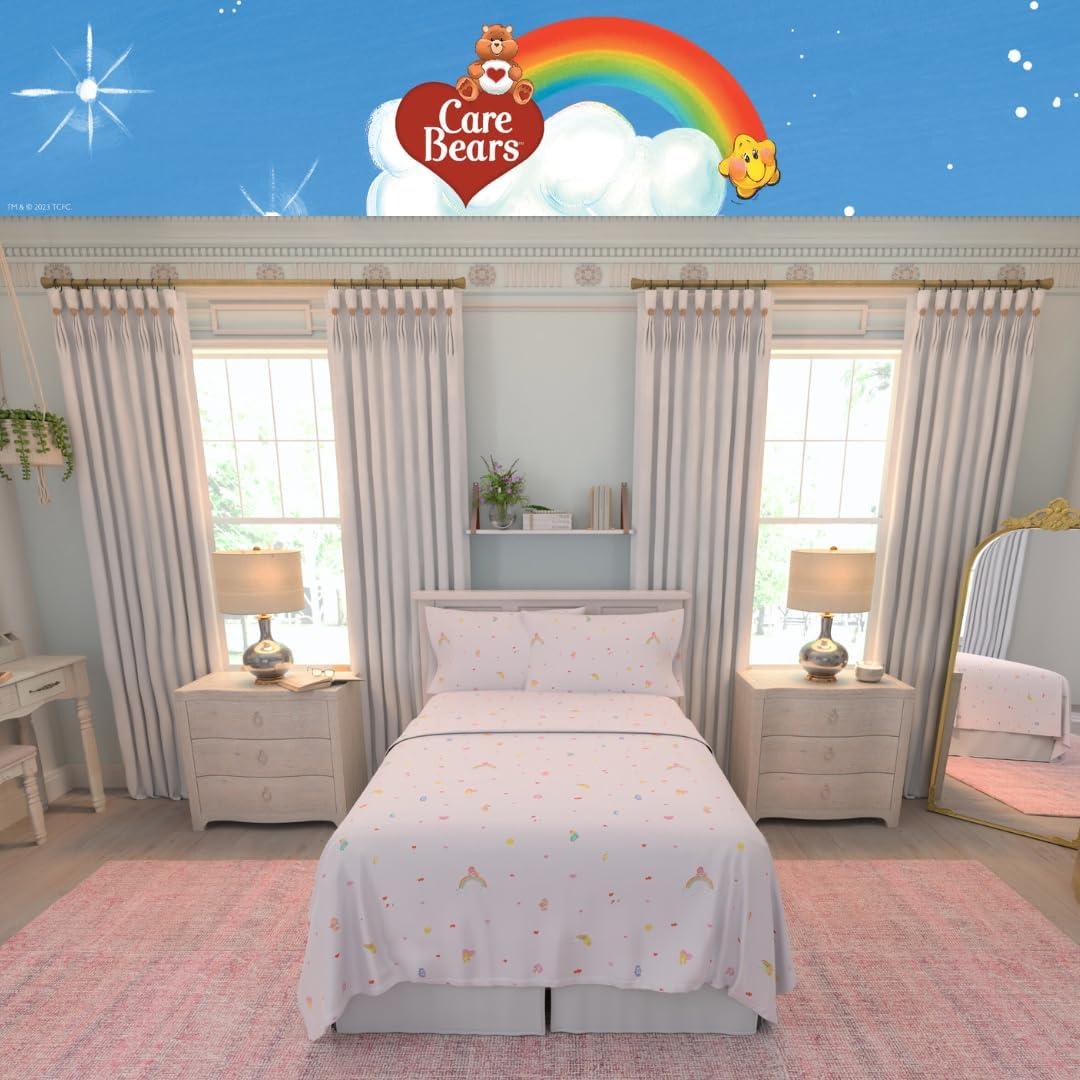 Juego de Sábanas Care Bears Franco 4 Piezas Microfibra