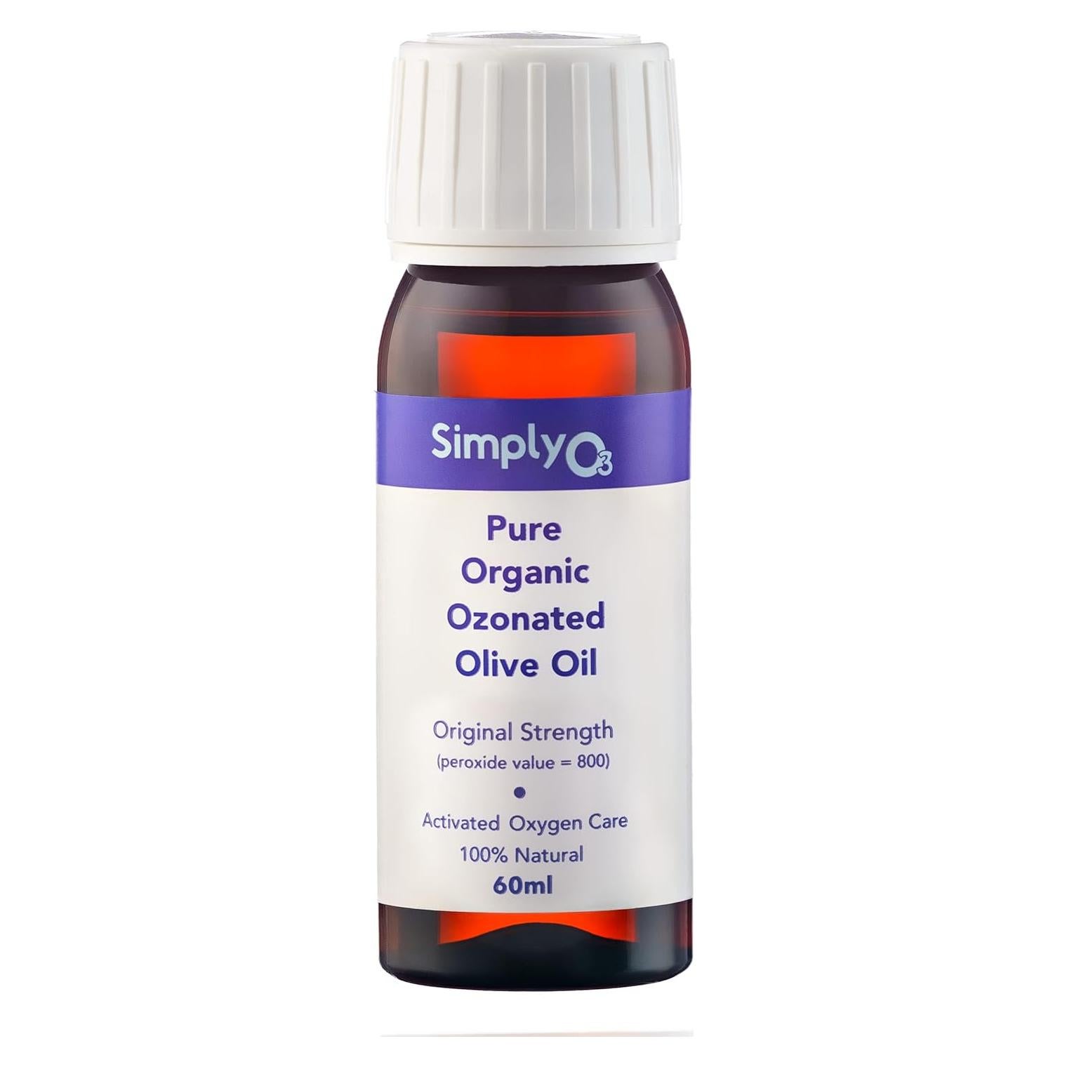 Aceite de Oliva Ozonizado Orgánico Simply O3 59 ml Antienvejecimiento
