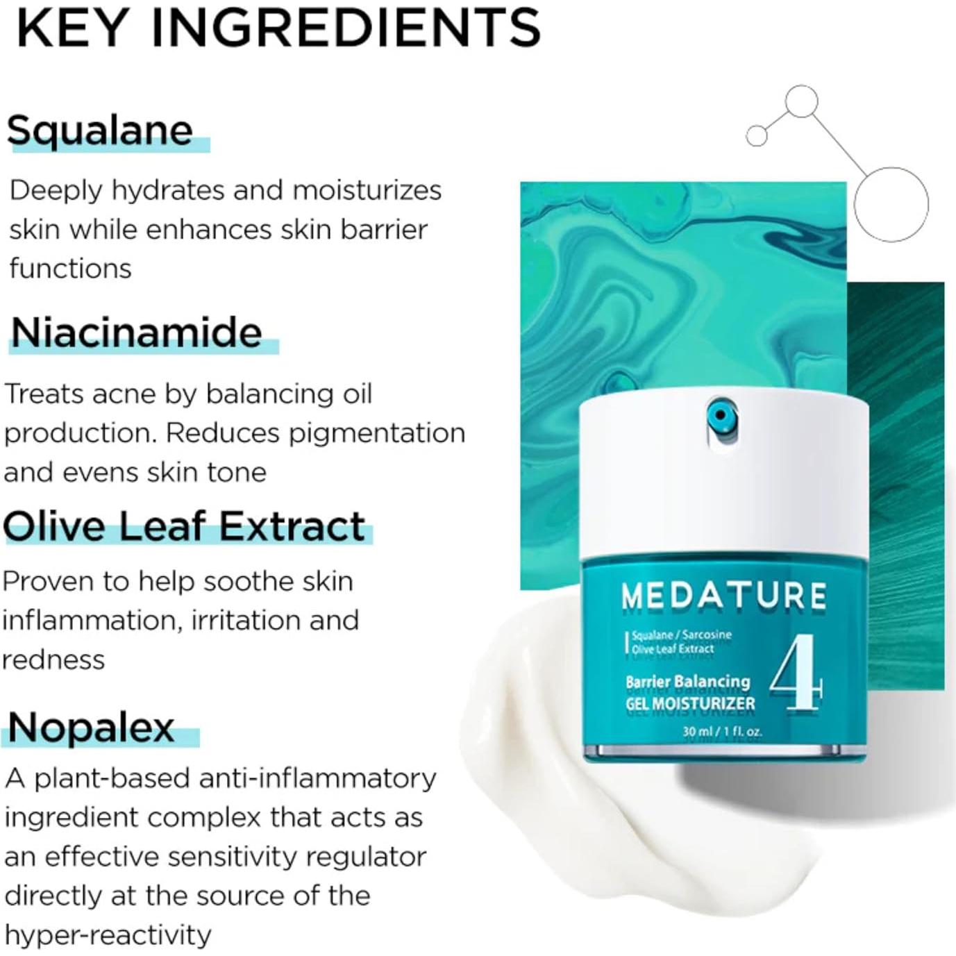 Gel Hidratante Equilibrante Medature 50ml Piel Mixta Grasa