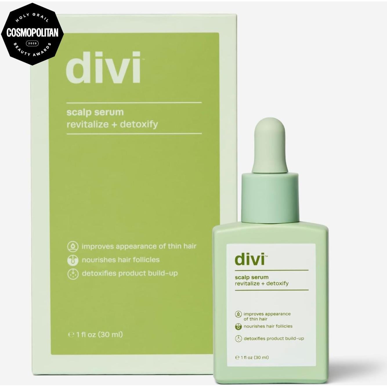 Suero para Cuero Cabelludo Divi 30 ml - Nutritivo y Voluminizador