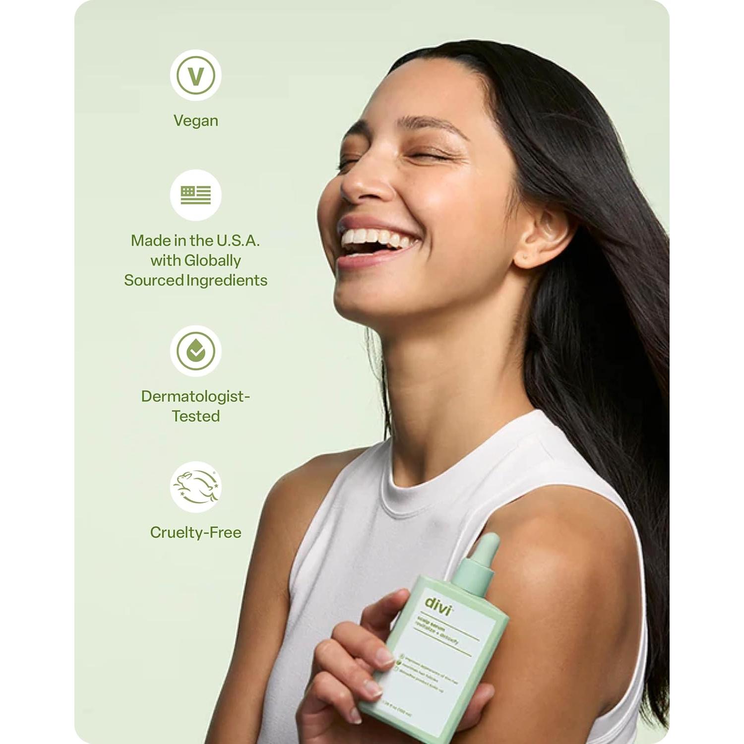 Suero para Cuero Cabelludo Divi 30 ml - Nutritivo y Voluminizador